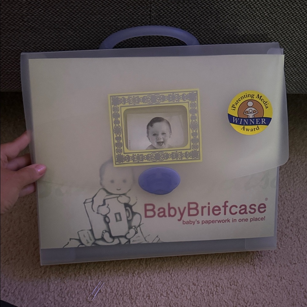 BabyBriefcase Organizer with Handle